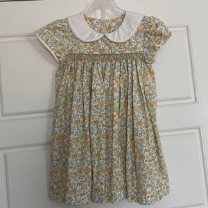 Lovely smocked dress by Shrimp and Grits kids. Size 5